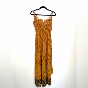 Xhilaration Mustard Jumpsuit
